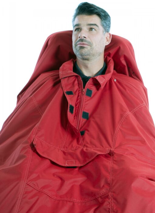 Vintercape och benskydd i ett utan ärm. 7335 - Bild 3