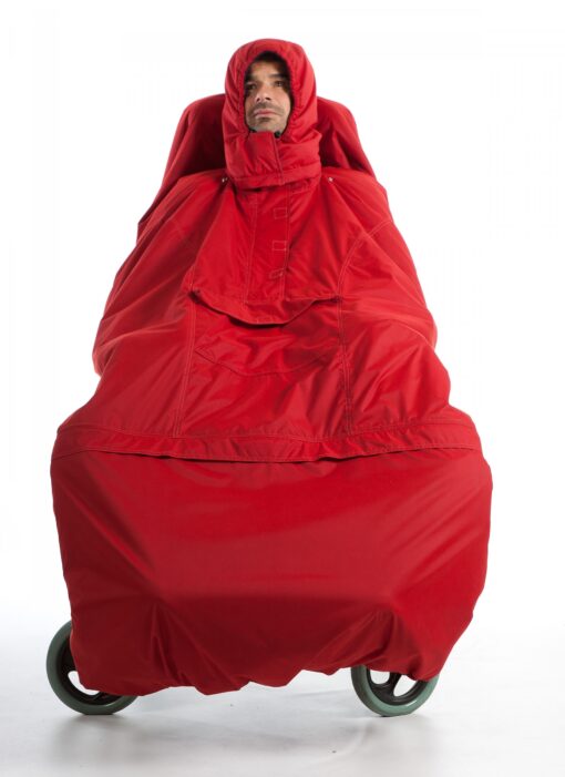 Vintercape och benskydd i ett utan ärm. 7335 - Bild 4