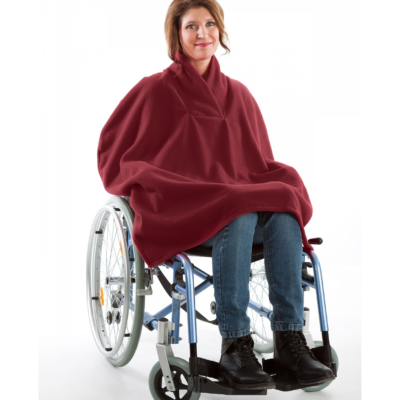 Fleece cape 7387 utan ärmar