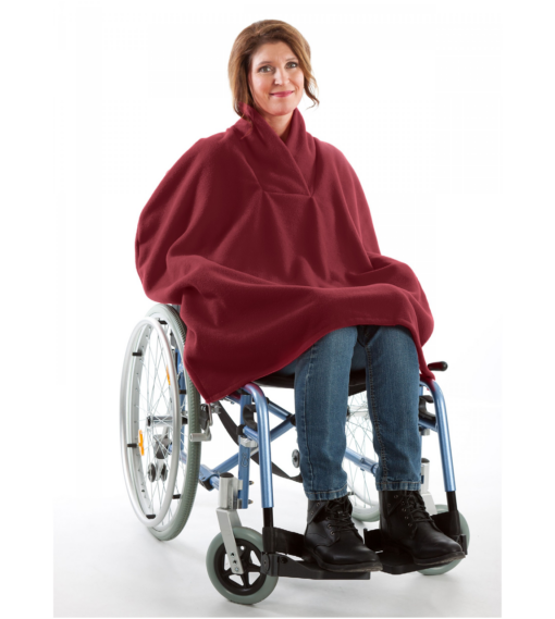 Fleece cape 7387 utan ärmar