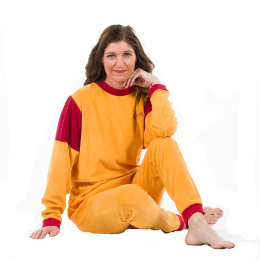 Overall Unisex i frotté med dragkedja i rygg 1040