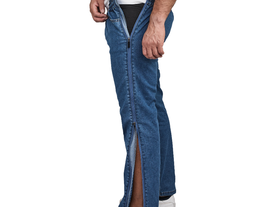 Amarillo Jeans Stretch Unisex Blå