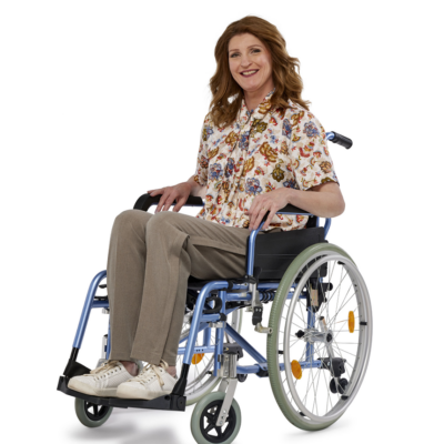 Dambyxa med dragkedja längs benen rullstol 7184