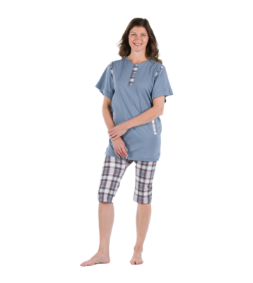 Damoverall pyjamas med korta ben 400 1054