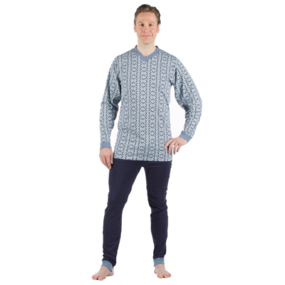 Overall pyjamas med dragkedja i gren och rygg 1091 1