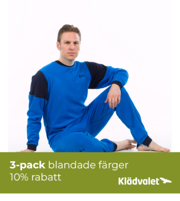 Body i bomullstrikå med dragkedja i gren och rygg Unisex1011 3p