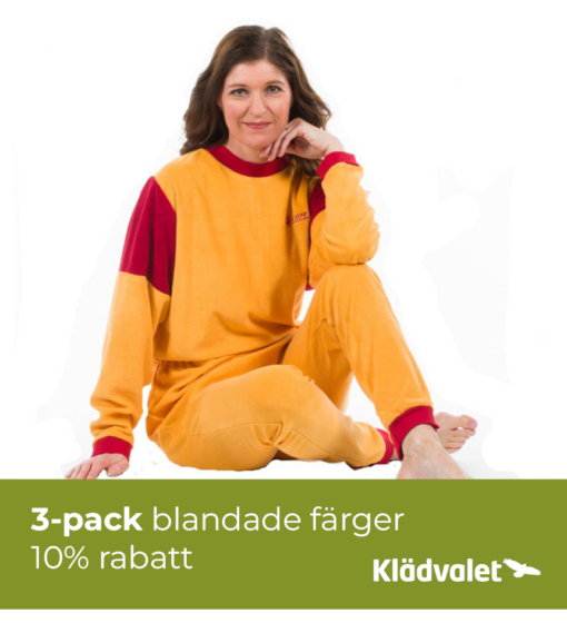 OVERALL UNISEX I FROTTÉ MED DRAGKEDJA I RYGG 1040 3p