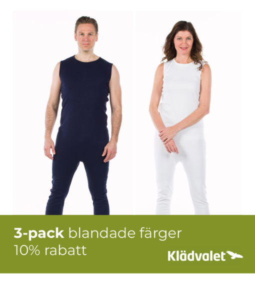 Overall Unisex utan ärm långa ben 3 2031