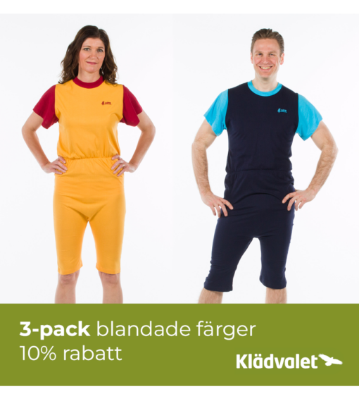 Pyjamas Unisex med dragkedja i rygg 1050 3p