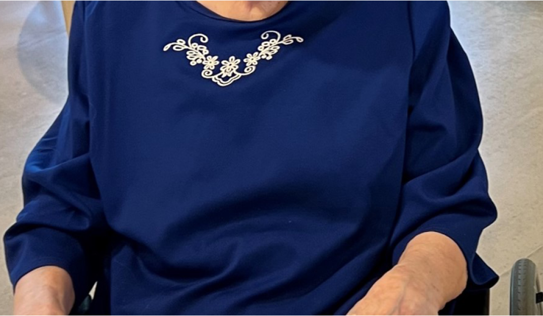 Klädvalets kläder – Succe för Pias mor 97 år