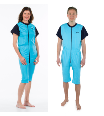 Pyjamas Unisex med dragkedja fram 1052