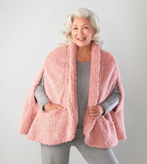 cape 500 plysch rosa