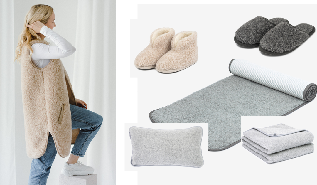 Värmande merinoull produkter finns nu hos oss