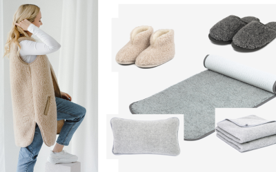 Värmande merinoull produkter finns nu hos oss