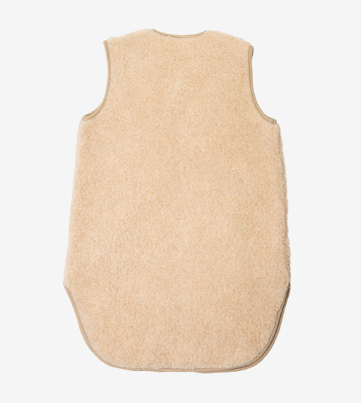 Väst i merino ull med fickor - Bild 3