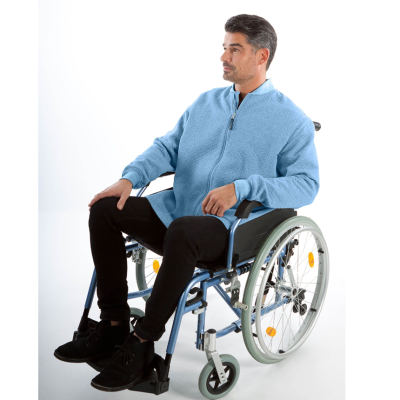 Cardigan , Herrkofta , flera färger 7257 ljusblå